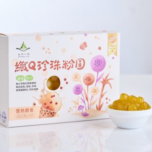 黃芒果-纖Q珍珠粉圓(4入盒裝)-季節性商品